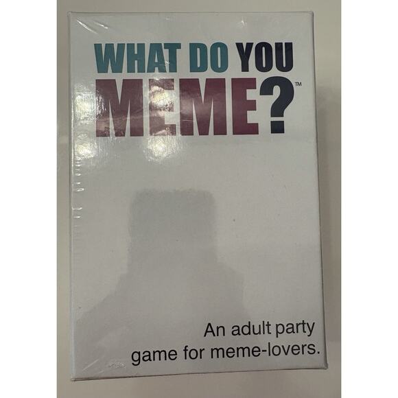 What Do You Meme? Card Game Adult Party Game Open Box - Picture 1 of 4